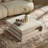 33.9" Square MDF Coffee Table