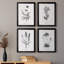 Simply Imperial - Ensemble de 4 photos sur toile tendues-1160655255-1160655248