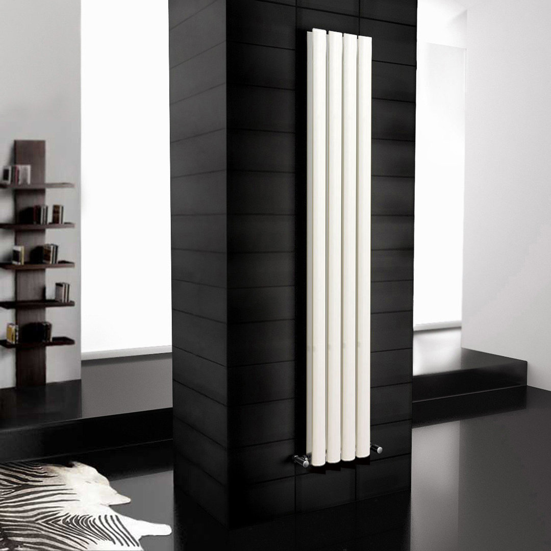 iBathUK Princia Vertical Double Oval Panel Radiator