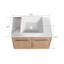 Ensemble de meuble-lavabo mural simple 30 po