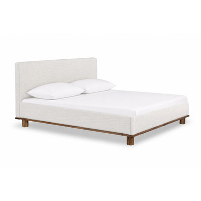 Plaza Upholstered Wood Platform Bed