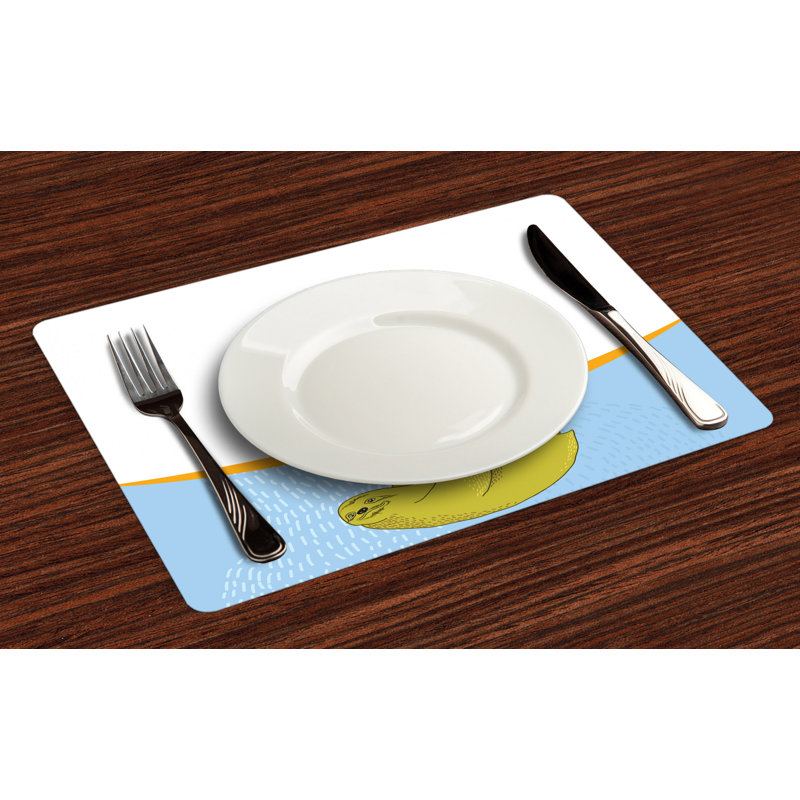 Polyester Animals/Nature Rectangle Placemat