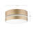Minier Frosted Glass Flush Mount