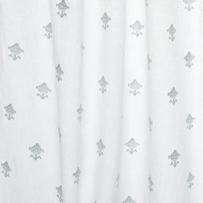 Rubia Sheer Fabric, Sky