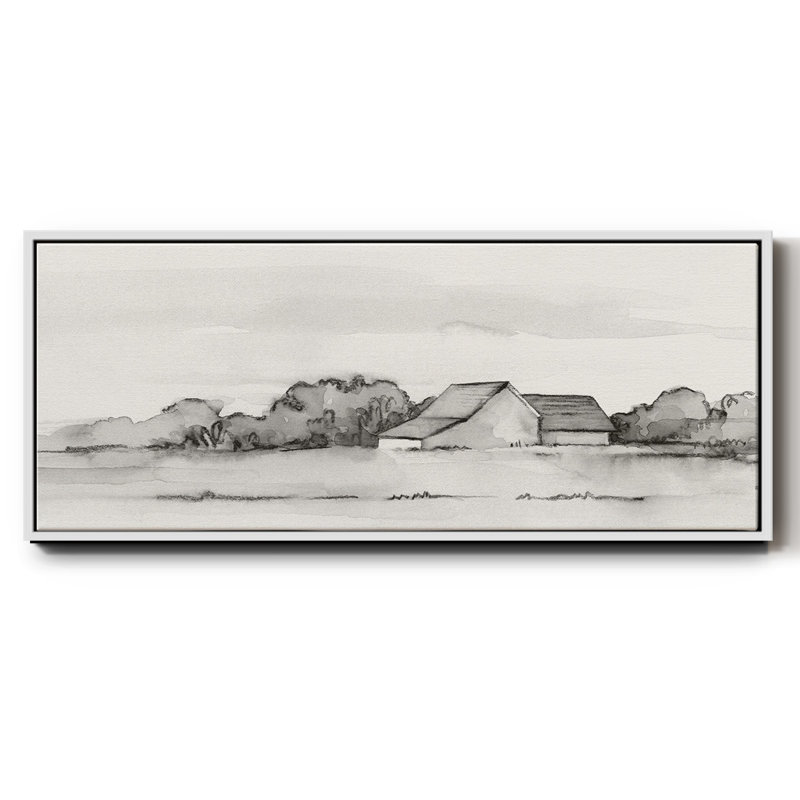Wyeth Barn II- Framed Canvas