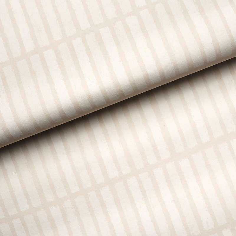 Schumacher x Backdrop Wabi-Sabi Wallpaper, Light Beige