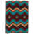 Bleu / rouge / chevron brun