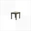 Ensemble de table basse 3 pièces gris foncé contemporain pour le salon, robuste et facile à assembler-1253776356