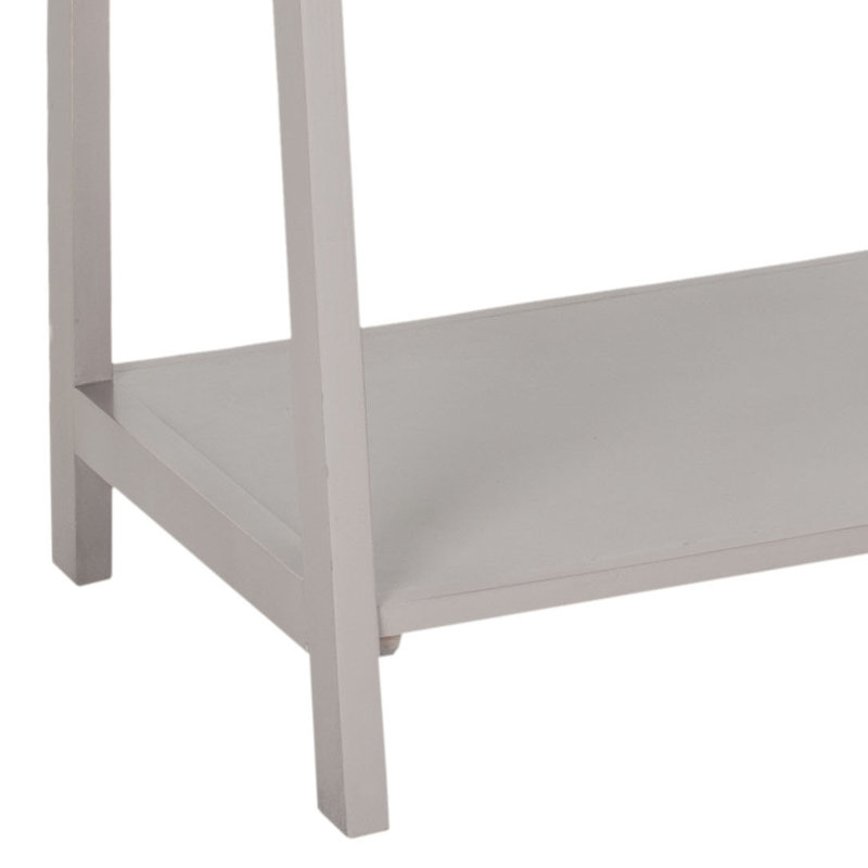 Albirta Ladder Bookcase, Quartz Gray