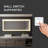 Frameless LED Light Anti-Fog Wall Bathroom Vanity Mirror with Backlit & Frontlit-91383708