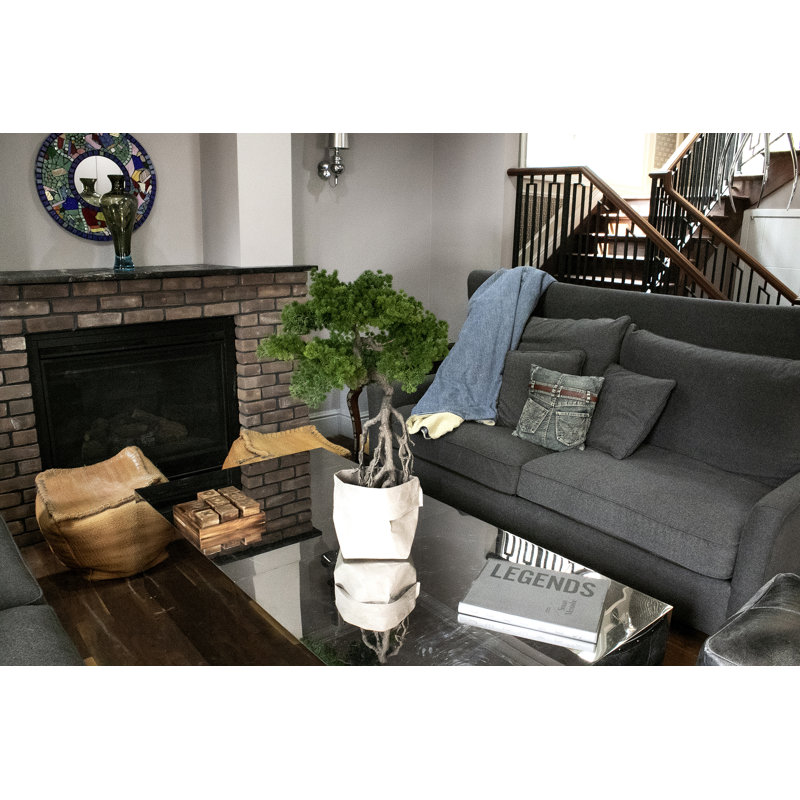 45'' Faux Pine Tree in Fiberstone Planter