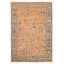 Tapis brun noué à la main unique 9 pi 8 po x 13 pi 10 po Jules Serapi