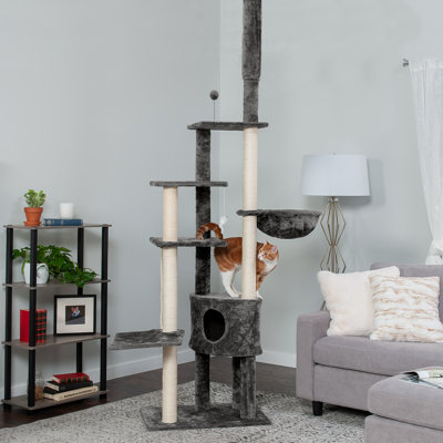 113"  Floor to Ceiling Playground Cat Tree