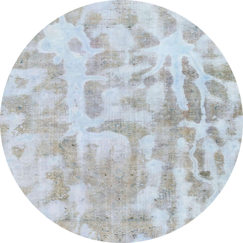 Tapis abstrait moderne 2095, Rond 4 pi