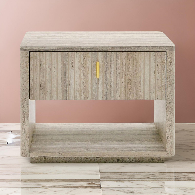 32'' W Solid Wood Nightstand