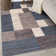 Allyne Geometric Tufted Blue Area Rug