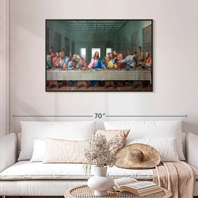 Adella The Last Supper, 29" H x 43" W