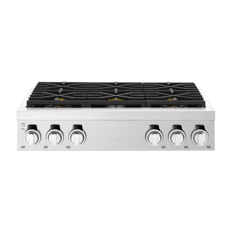 36-Inch Pro Rangetop With 6 Burners