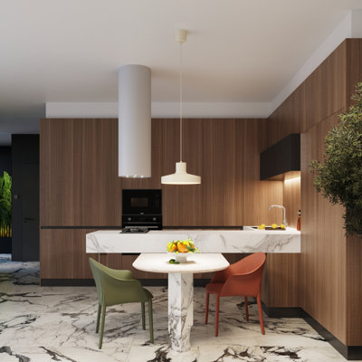 1 - Light Stainless Steel Pendant