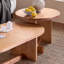 Table basse en bois massif personnalité personnalité-108898727