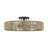 4 Light English Bronze Extra Large Semi-flush