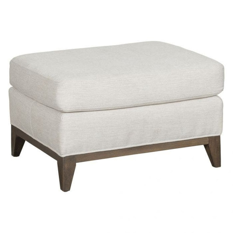McCoy 26" Wide Rectangle Standard Ottoman, Charcoal, 9104 Chalk