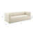 Reflection Channel Tufted Upholstered Fabric Sofa-917991931