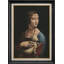«Lady Ermine Classic Portrait» sur toile-121600331-121600330