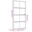 Adekemi Glass Standard Door-574160556