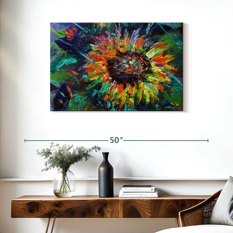 Tournesol coloré Harnek, H 24 po x l 36 po