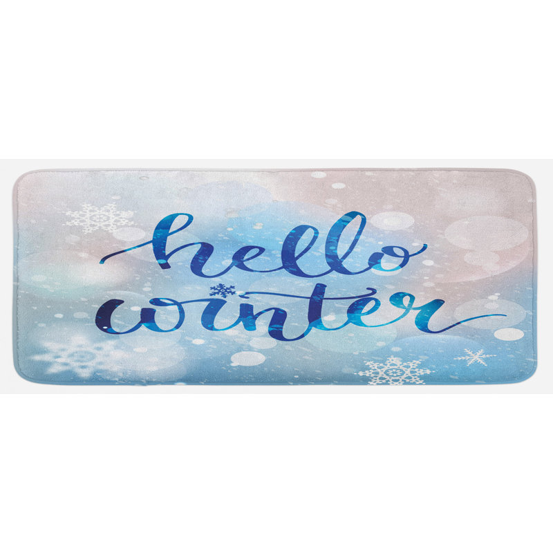 Tapis de cuisine Hello Winter