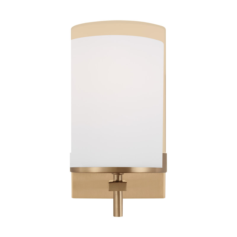 Zire 1 - Light Armed Sconce, No, Satin Brass