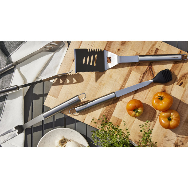 Le Creuset Alpine Outdoor Stainless Steel 5-Piece Grilling Tools Set