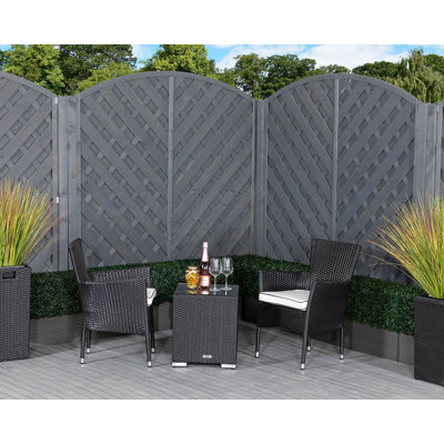 Farrar 2 Seater Rattan Conversation Set
