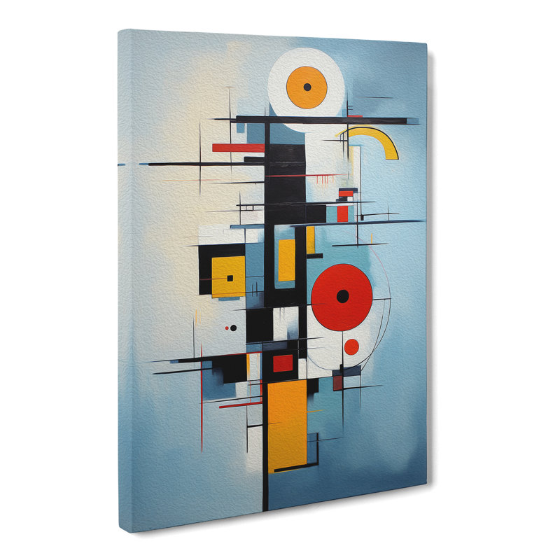 Bauhaus Expressionism - Wrapped Canvas Print