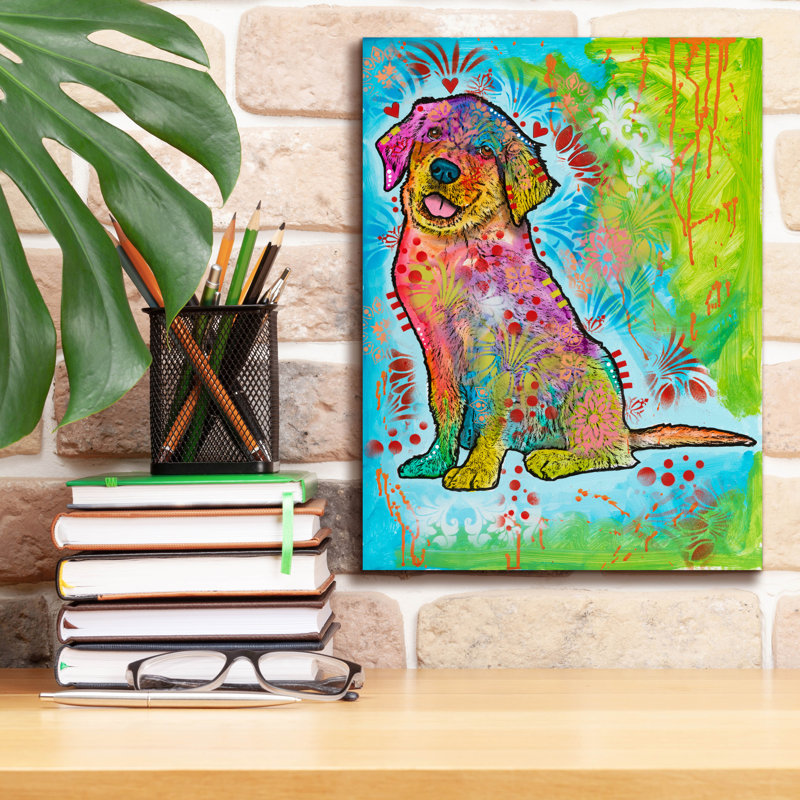 "Animal Bebees - pourrait être amis" par Dean Russo, H 16 po x l 12 po x P 0,75 po