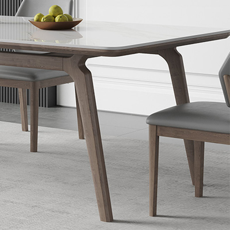 Modern style simple home table and chair, 29.5"H x 70.8"L x 35.4"W