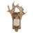 Antler Wall Lamp, Decorative Wall Light, Retro Wall Lantern-256851808