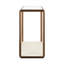Allal 120cm Glass Top Console Table