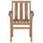 Teak Patio Chair with Cushions-1513582832