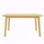 Table à manger - Structure en bois massif, table à manger moderne et minimaliste pour cuisine, salle à manger, salon-85589644