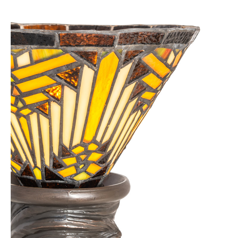 Rustic Lodge Torchiere Table Lamp