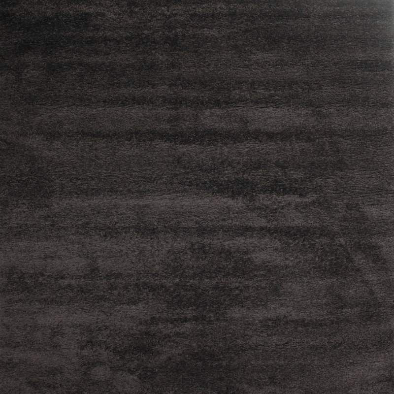 Tapis contemporain gris / noir Loeb, Carré 3 pi