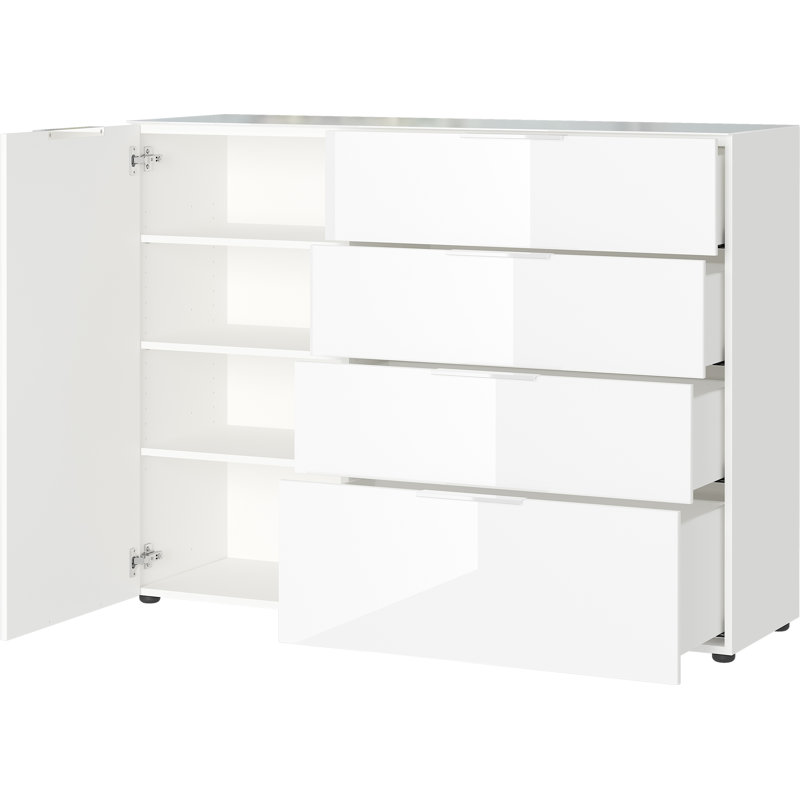Abbygail 133.5cm Sideboard, White
