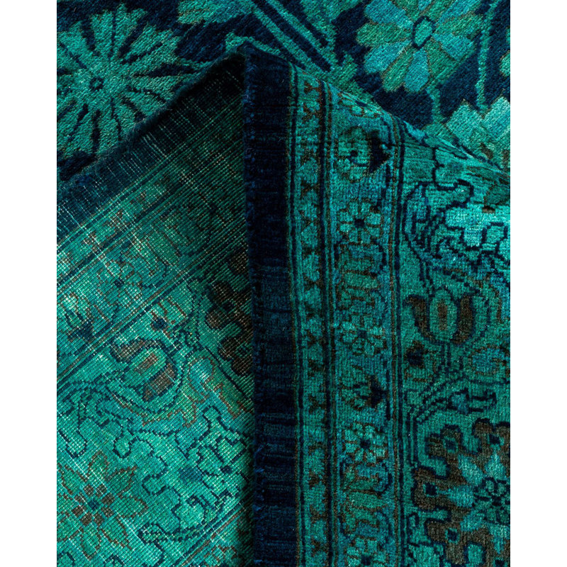 Fine Vibrance One-of-a-Kind 4' 2" X 6' 2" Hand Knotted Area Rug