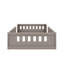 Lit plateforme simple avec garde-corps robuste-1185406830