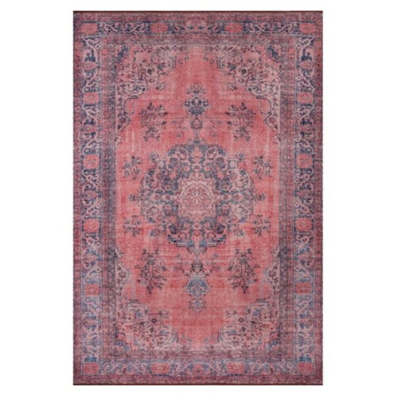 Luxurious Machine Washable Carpet, 100% Polyester, 7.5 x 10.8 Feet | Pile Height: 0.2 Inches, 1850 g/m² | Recycled Poly Cotton Underside, Easy Care, Perfect for Living Room & Bedroom, Soft & Durable Design