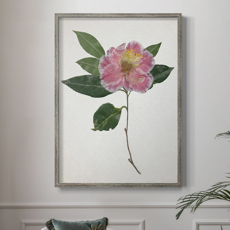 Reproduction encadrée pressée en bois massif, H 11 po x l 9 po
