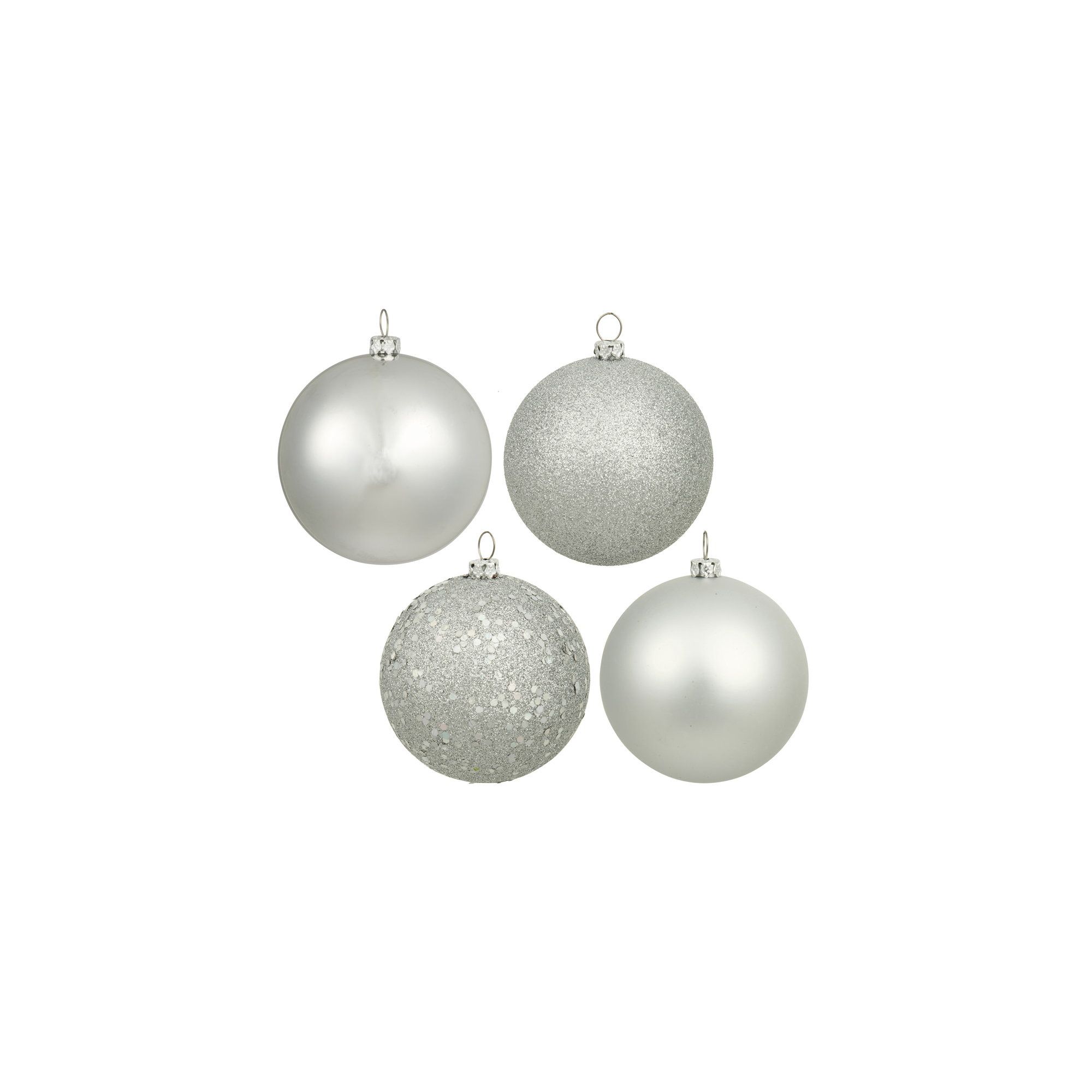 Holiday Décor Ball Ornament, Silver