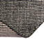 Tapis gris en laine tissé à la machine Colyt-500501931